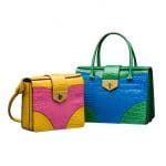 Prada Multicolor Alligator Bags - Spring 2014