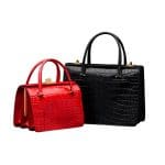 Prada Red/Black Alligator Bags - Spring 2014