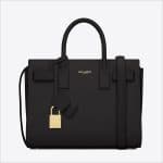 Saint Laurent Black Classic Mini Sac De Jour Bag - Spring 2014