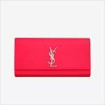 Saint Laurent Fuchsia Classic Monogramme Saint Laurent Clutch Bag - Spring 2014