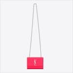 Saint Laurent Fuchsia Classic Monogramme Saint Laurent Small Satchel Bag - Spring 2014