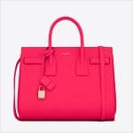 Saint Laurent Fuchsia Classic Small Sac De Jour Bag - Spring 2014