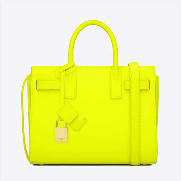 Saint Laurent Spring 2014 Bag Collection with Neon Colors and Prints | Spotted Fashion