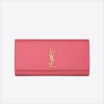 Saint Laurent Pink Classic Monogramme Saint Laurent Clutch Bag - Spring 2014