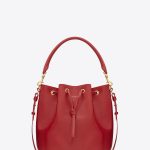 Saint Laurent Red Emmanuelle Bucket Bag