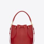 Saint Laurent Red Emmanuelle Bucket Bag 2