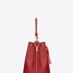 Saint Laurent Red Emmanuelle Bucket Bag - 3