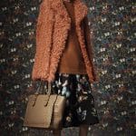 Valentino Tan Ostrich Tote Bag - Pre-Fall 2014