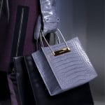 Balenciaga Croc Top Handle Shopping Bag - Fall 2014