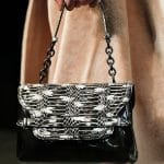 Bottega Veneta Black Python Shoulder Bag - Fall 2014