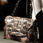 Bottega Veneta Brown Python Shoulder Large Bag - Fall 2014