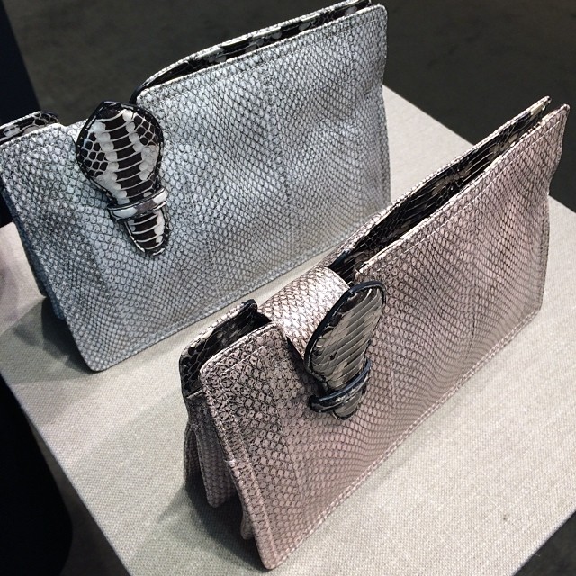 Bottega Veneta Pyhon Pouchette - Fall 2014
