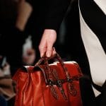 Bottega Veneta Red Leather/Python Bag - Fall 2014