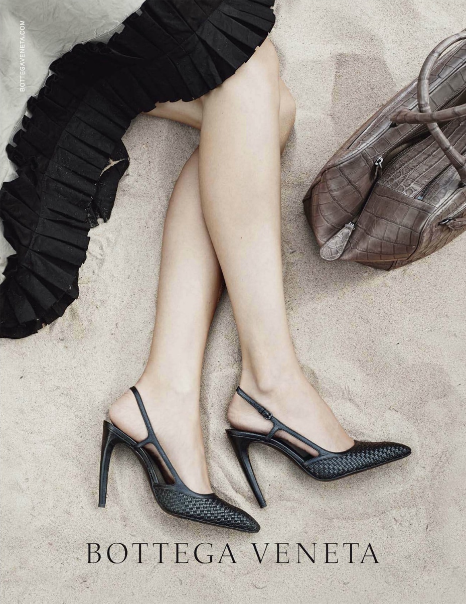 Bottega Veneta Shoes Ad Campaign - Spring 2014