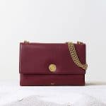 Celine Burgundy Coin Flap Bag - Pre Fall 2014