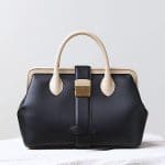 Celine Frame Bicolor Navy Tote Bag - Pre Fall 2014