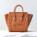 Celine Light Copper Mini Luggage Bag - Pre Fall 2014