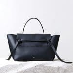 Celine Navy Belt Knot Calfskin Tote Bag - Pre Fall 2014