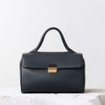 Celine Navy Top Handle Natural Calfskin Bag - Pre Fall 2014