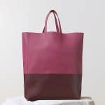 Celine Orchid Purple Bicolor Cabas Bag - Pre Fall 2014