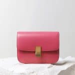 Celine Pink Box Flap Bag - Pre Fall 2014