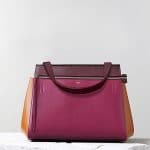 Celine Tricolor Purple Edge Tote Bag - Pre Fall 2014