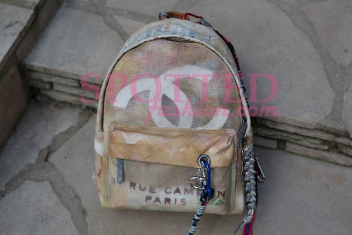 Chanel Etoile Backpack Logo Bag