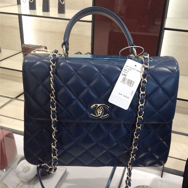Chanel trendy cc bag size medium