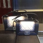 Chanel Ombre Faded Boy Bag side by side - Spring 2014