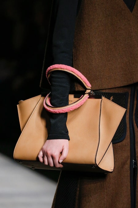 Fendi 3jours Tote Bag with shearling handle - Fall 2014
