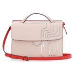 Fendi Baby Pink Circuit Inlay Demi Jour Bag - Spring 2014