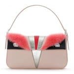 Fendi Baby Pink Monster Baguette Bag - Spring 2014