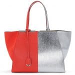 Fendi Red/Silver 3Jours Tote Large Bag - Spring 2014