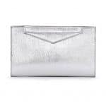 Fendi Silver Grande Clutch Small Bag - Spring 2014