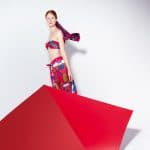 Hermes Rose de Compas/Caleche Elastique/Etriers Scarves - Spring 2014 Ad Campaign