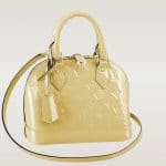 Louis Vuitton Citrine Vernis Alma BB Bag - Spring 2014