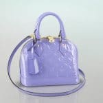 Louis Vuitton Lilac Vernis Alma BB Bag - Spring 2014