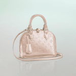 Louis Vuitton Rose Angelique Monogram Vernis Alma BB Bag