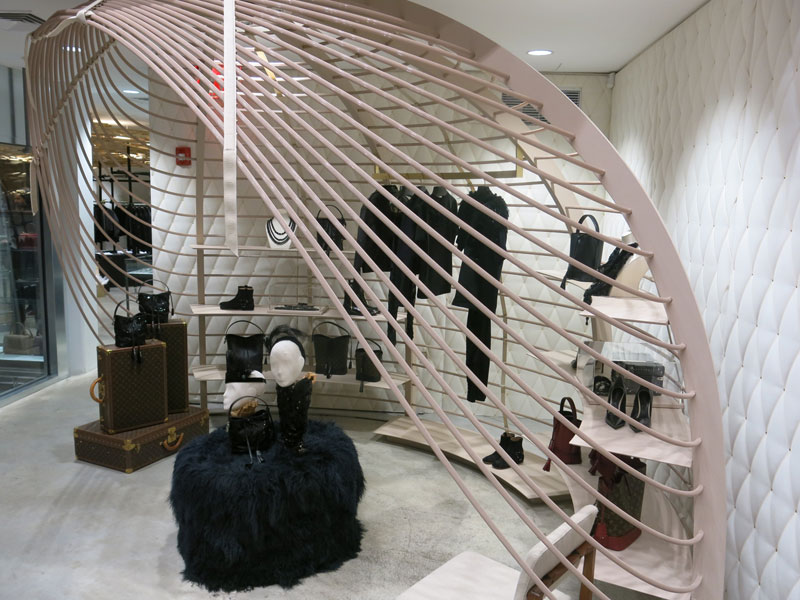 Louis Vuitton Spring - Summer 2014 collectin at Dover Street New York