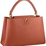 Louis Vuitton Terracotta Capucine bag - Spring 2014 - Parnassea