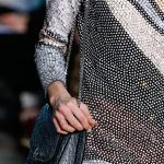 Marc Jacobs Silver Ostrich Chained Flap Bag 2 - Fall 2014