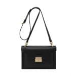 Mulberry Black Velvet Calf Kensal Small Shoulder Bag