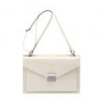 Mulberry Cream Velvet Calf Kensal Shoulder Bag