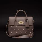 Mulberry Grey Taupe Cara Back Pack Bag 2