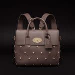 Mulberry Grey Taupe Cara Back Pack Bag 2