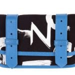 Proenza Schouler Blue/Black Graphic PS1 Wallet for Le Bon Marche