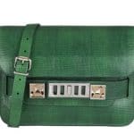 Proenza Schouler Green PS11 Classic Bag for Le Bon Marche