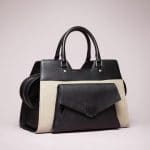 Proenza Schouler Natural/Black PS13 Linen Bag - Spring 2014