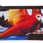 Proenza Schouler Parrot Print Coin Purse for Le Bon Marche