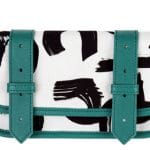 Proenza Schouler Teal Graphic PS1 Wallet for Le Bon Marche